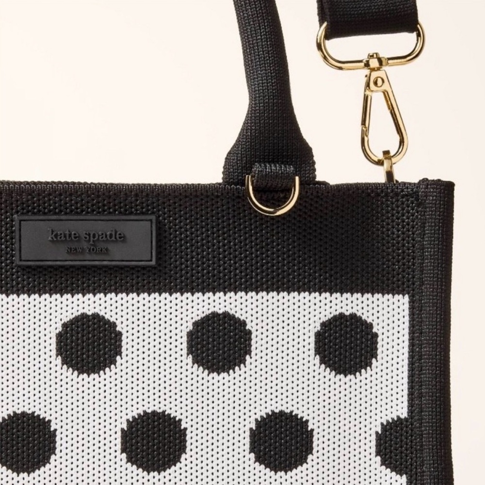 Kate Spade x Target - Polka Dot Knit Crossbody - Picture 4 of 4